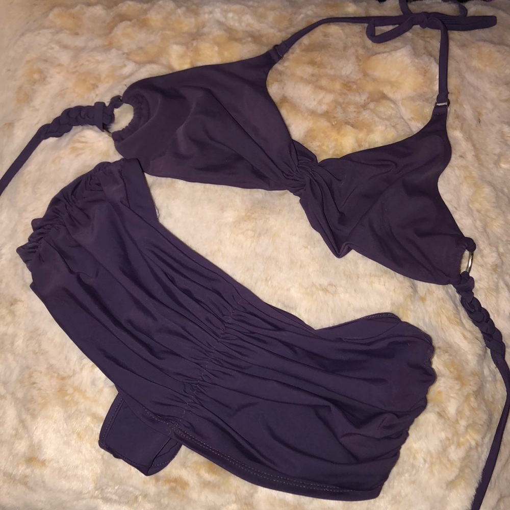 Two piece optional to be high waisted bikini